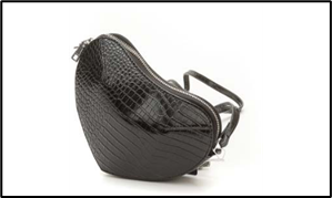 357100/13-01 черный иск.кожа женские сумка (В-Л 2025)