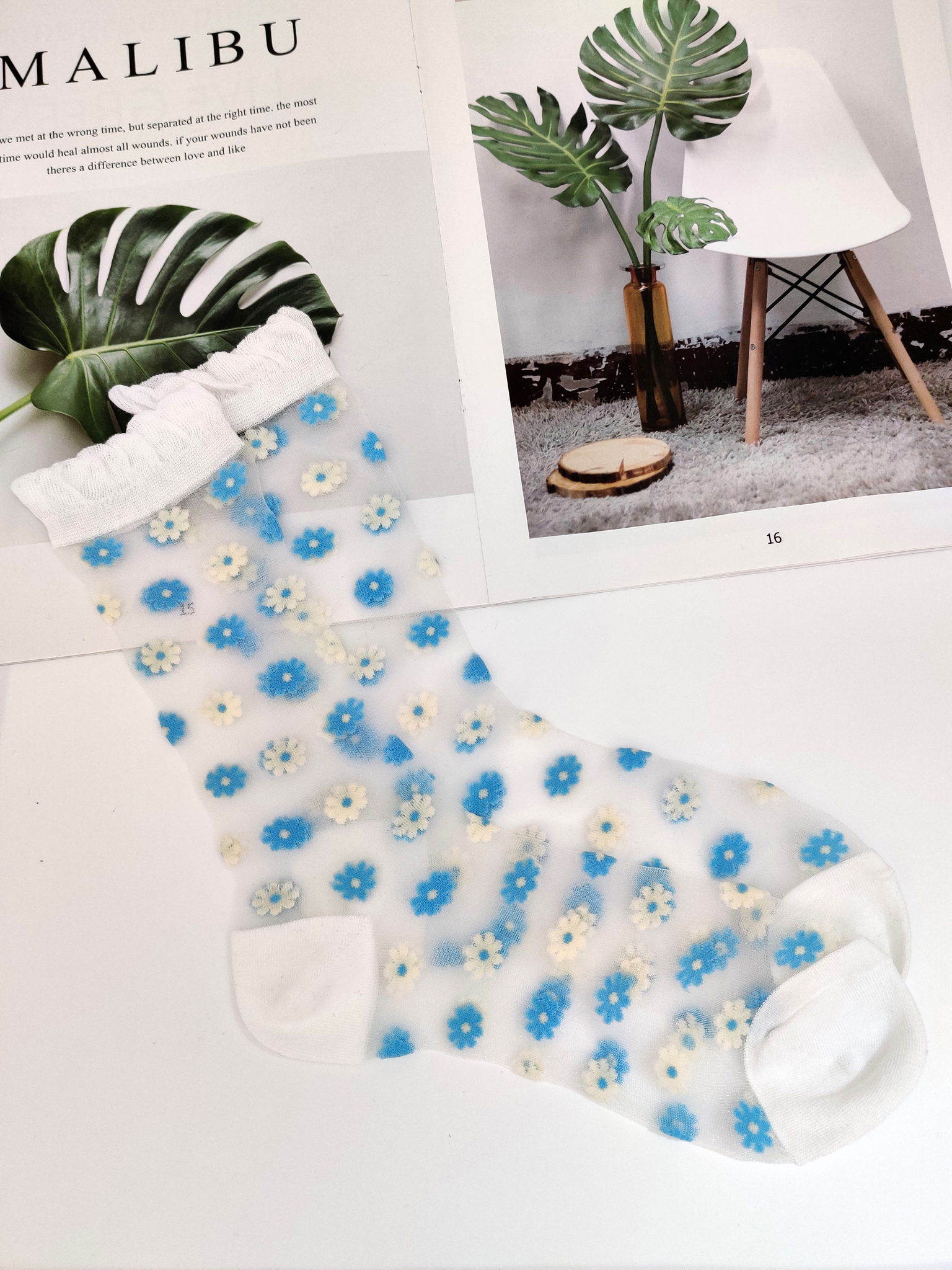 Носки Прозрачные р.35-40