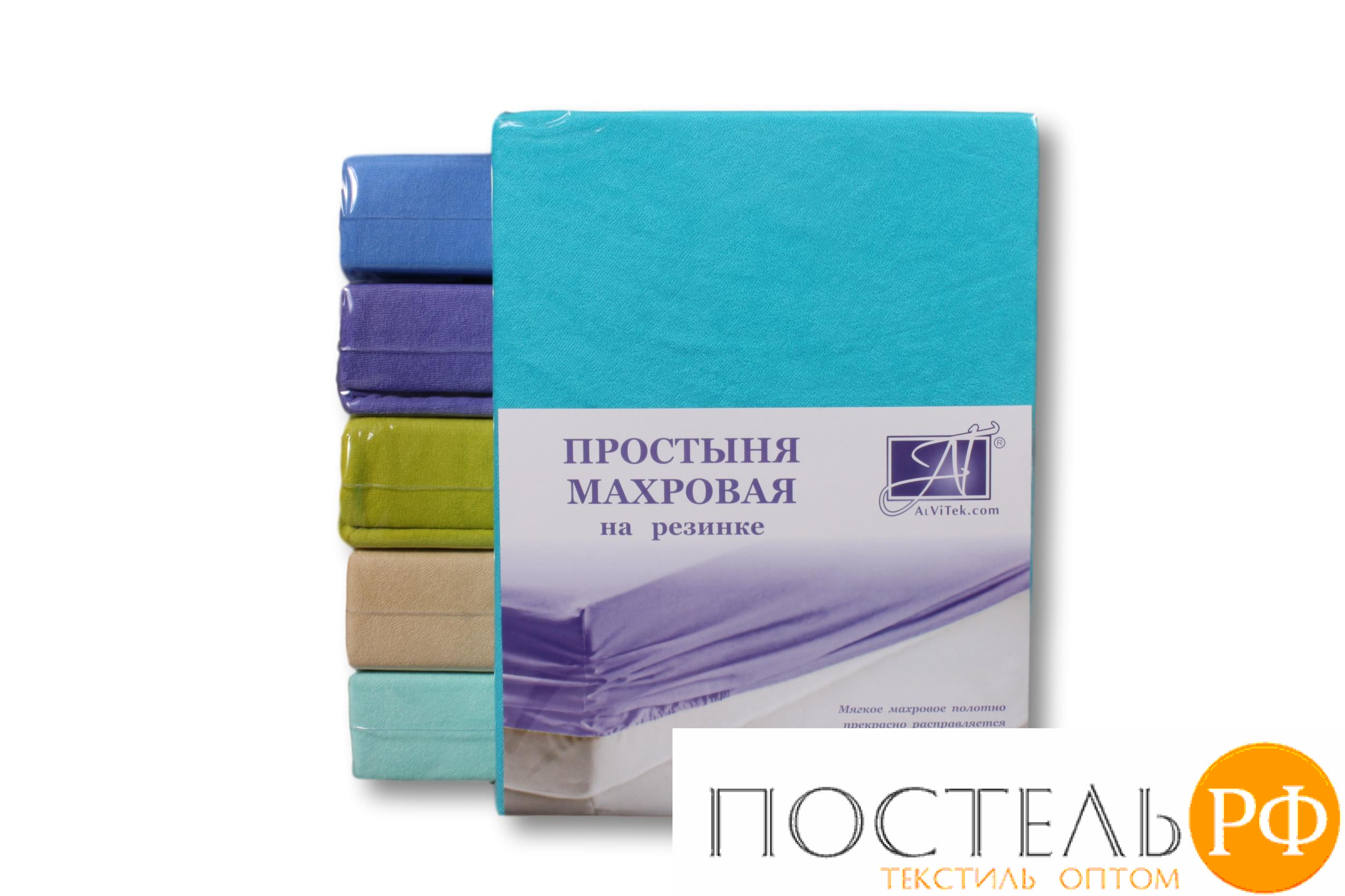 ПМР-ЛАГ-090 Лагуна простыня махровая на резинке 090х200+20