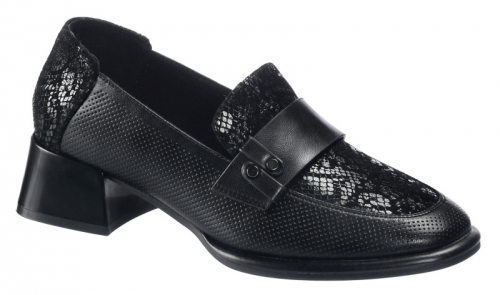 V1158L-H18-5 Туфли женские Evalli /Чёрный/
