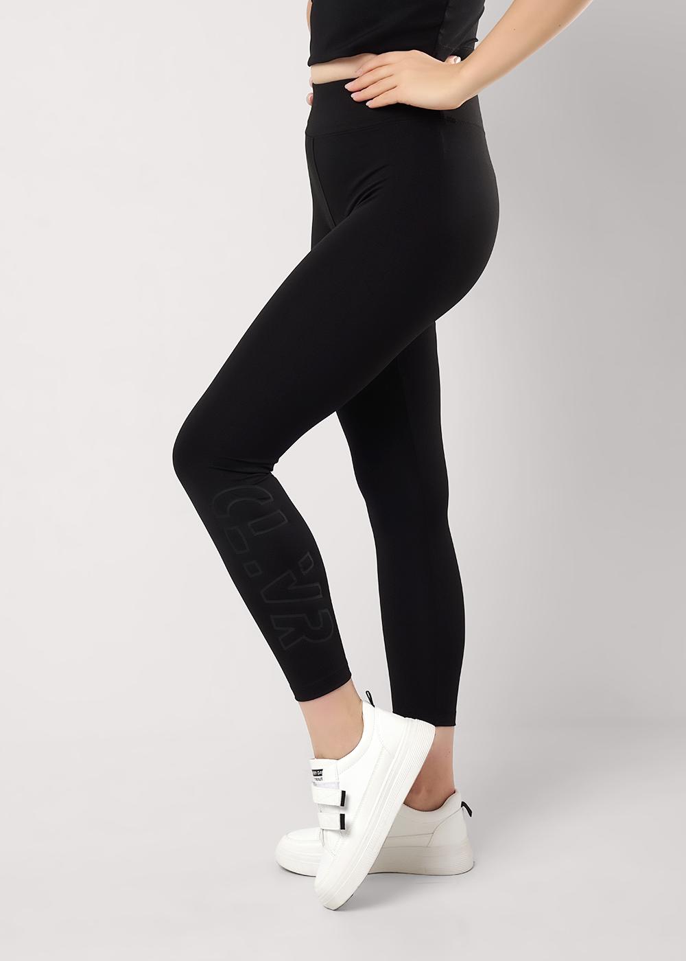 Ст.цена 650р CLE LL25-100 э Леггинсы женские LL25-100 э чёрный