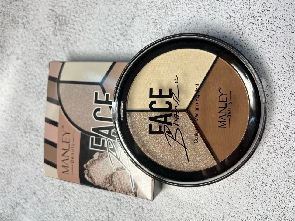 Палетка для контуринга 3 в 1