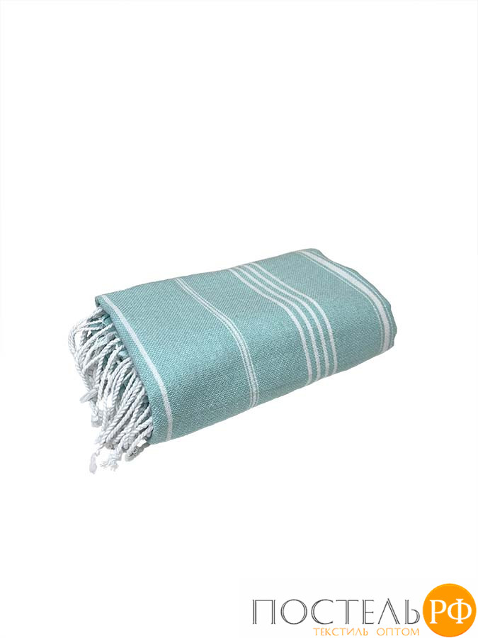 Полотенце Карвен SULTAN 90*170 1шт.с бахрамой хлопок Н 3280 v5, Aqua