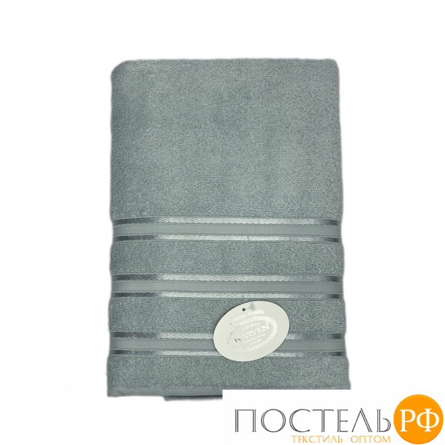 Полотенце Карвен Mikro Delux махра 50*90 1 шт. Н 5153 yesil