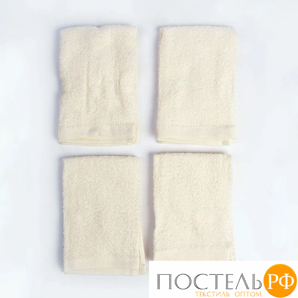 Подарочное полотенце Arya 30X30 4 Пр. Poly Экрю
