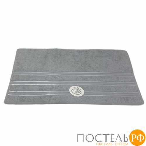Полотенце Карвен Mikro Delux махра 50*90 1 шт. Н 5153 gri/ser 1