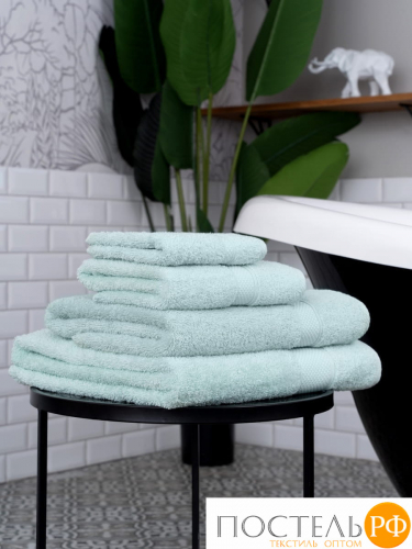 Полотенце Arya Однотонное 50X90 Miranda Soft Мятный