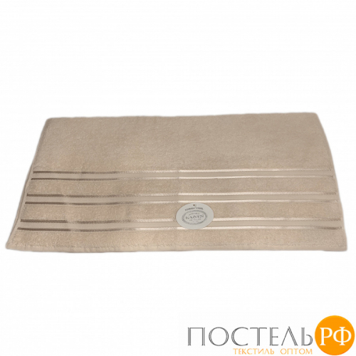 Полотенце Карвен Mikro Delux махра 50*90 1 шт. Н 5153 acik somon