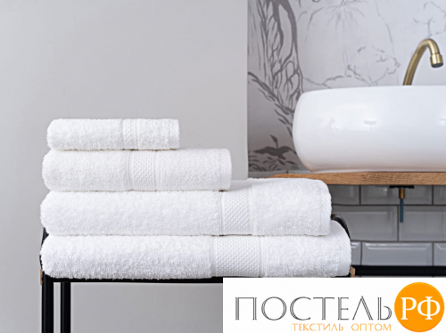 Полотенце Arya Однотонное 50X90 Miranda Soft Белый