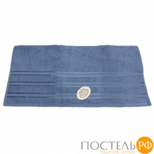 Полотенце Карвен Mikro Delux махра 50*90 1 шт. Н 5153 mavi