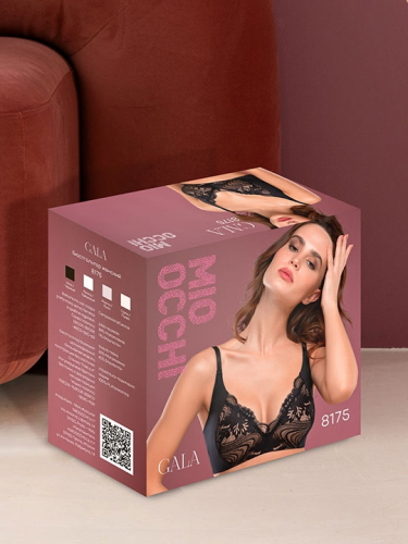 Бюстгальтер Gala балконет Mioocchi 8175Б