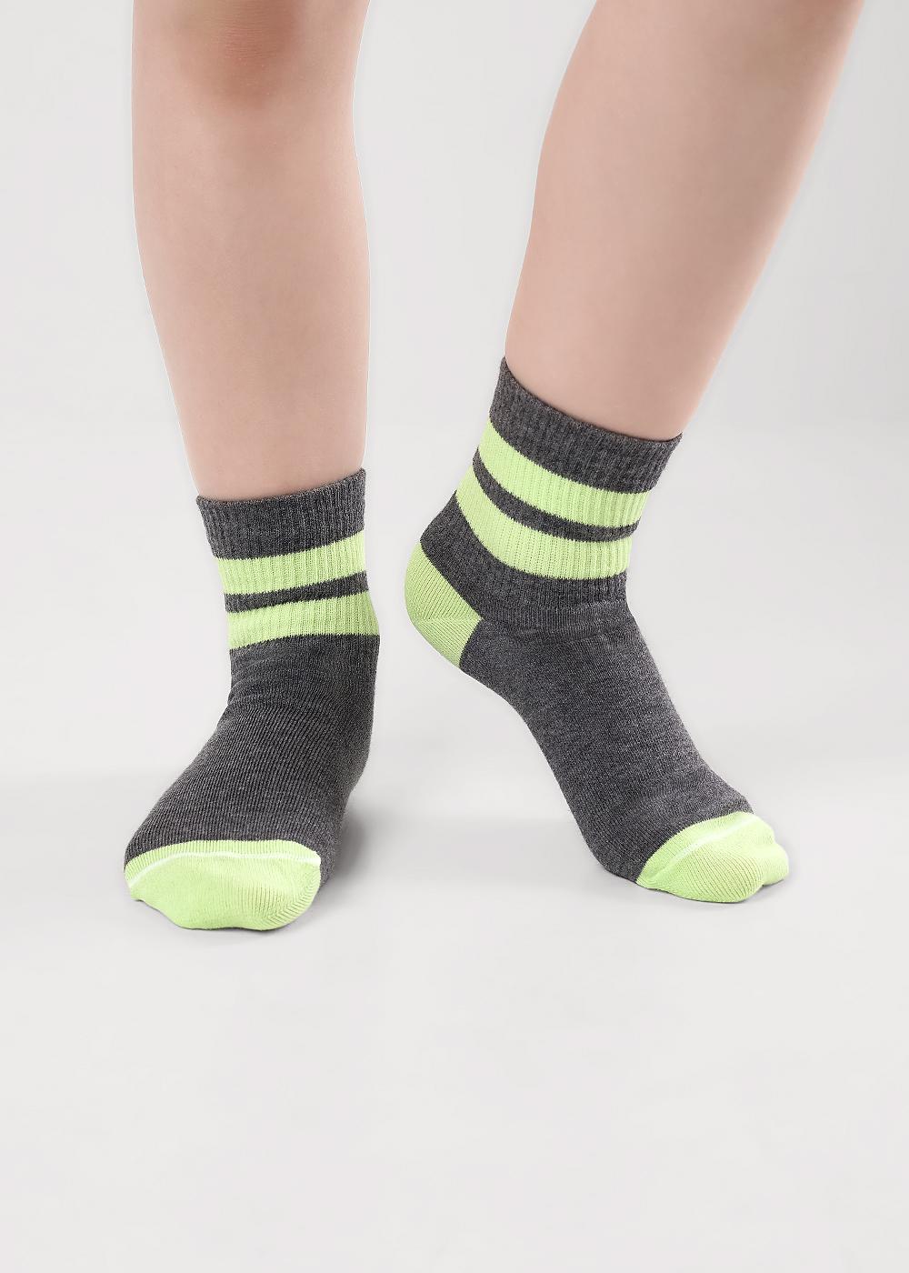 Ст.цена 72р CLE С1539 16-18,18-20 Носки детские для мальчика С1539 16-18,18-20 меланж т.серый