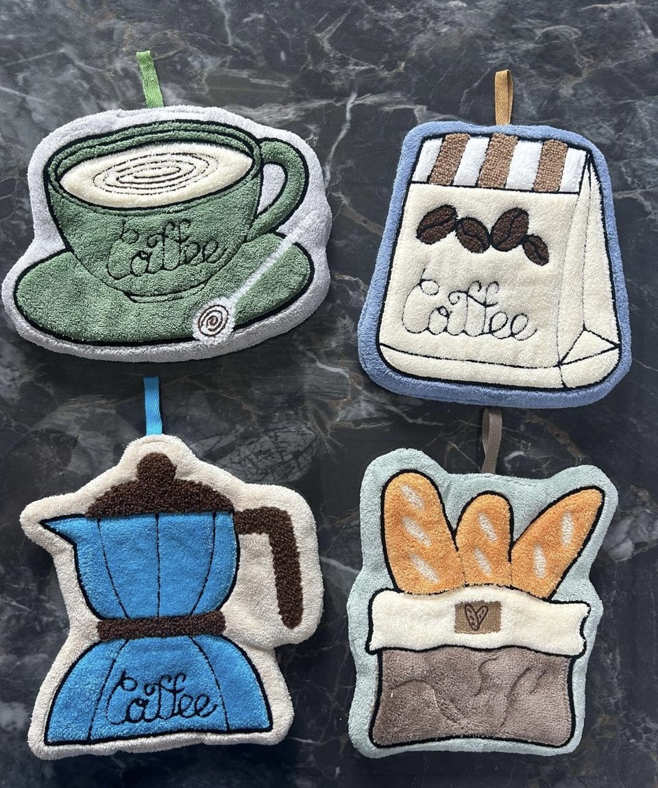 Прихватка микрофибра 173 - 3 COFFEE р-р 20х26