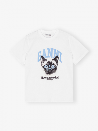 Футболка Ganni 3202 белый