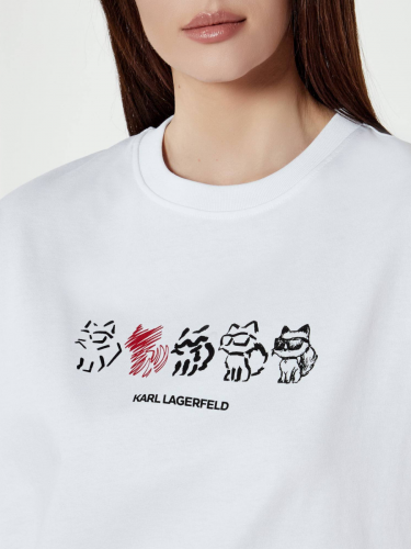 Футболка Karl Lagerfeld 3198 белый
