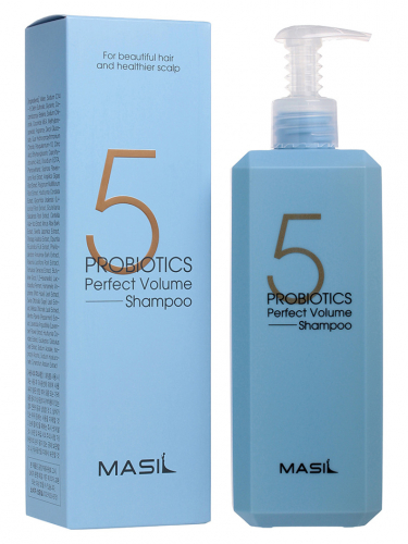 Шампунь для объема волос с пробиотиками MASIL 5 PROBIOTICS PERFECT VOLUME SHAMPOO 500ml
