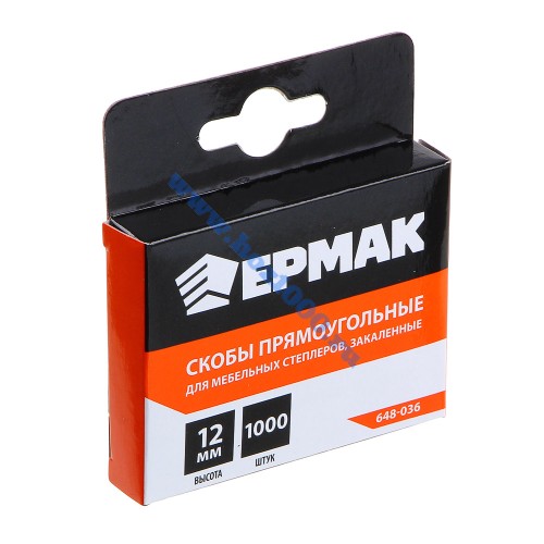 Скоба для степлера мебельного 12мм, 1000шт.№648036