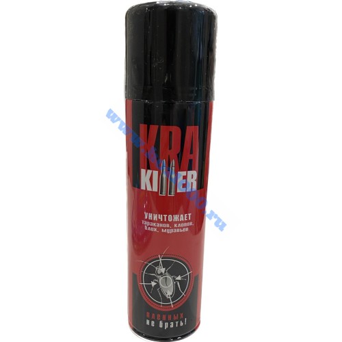 Дихлофос КРА ДЕОKILLER 230мл от ползающих (красный)