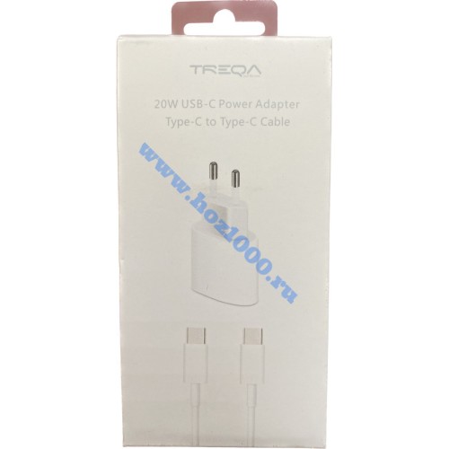 Набор зарядный 20W USB-C Power Adapter Type-C Type C cable №422