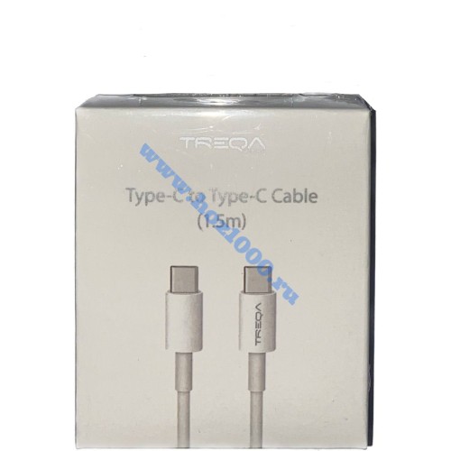 Зарядный кабель Type-c to Type-c Cable 1.5м. 5V3A №CA-1515 №418