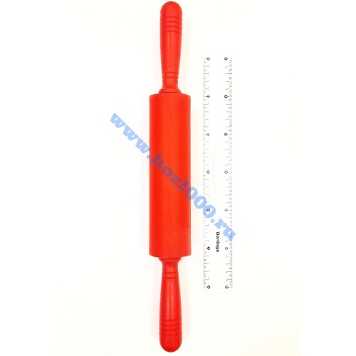 Скалка силиконовая 49х5см. 