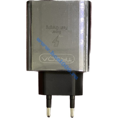 Зарядный адаптер CH-9050 2USB Super fast charge 35W №424