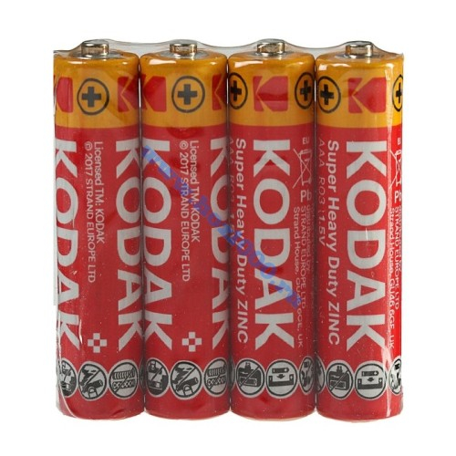 Батарейки миз. ААА R03 Кodak       1*4*40
