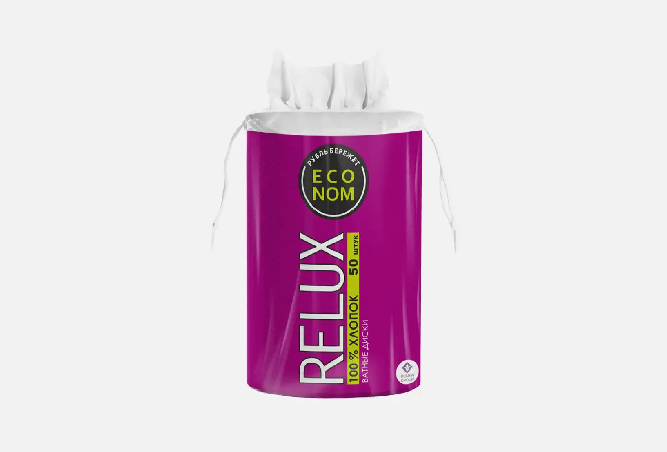 Бумфа Групп RELUX Ватные диски 50шт (24)