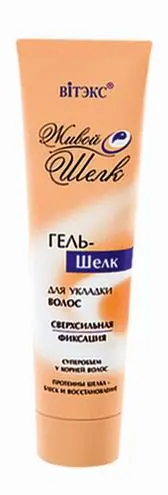 Витэкс Живой шелк Гель-шелк д/укладки волос (т-100мл).20