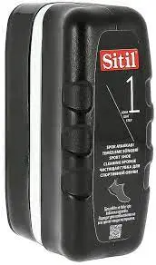АКЦИЯ Sitil Губка чистящая д/спорт.обуви Black edition Sport Shoe Cleaning Sponge 75ml. 6 /185 SSS/