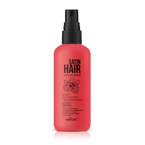 Белита Satin Hair Мист для волос с малиновым уксусом (190мл)