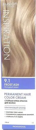 Concept Fusion Стойкая крем-краска д/в 9.1 Холодный пепел (100мл).6 /94507/