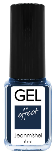 JEANMISHEL mini GEL-эффект лак д/н 6мл. №286 Неоново-синий матовый (*24)
