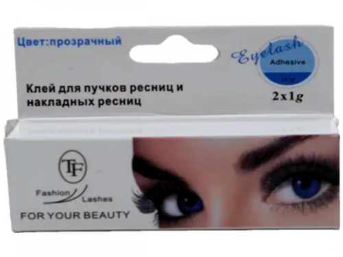 Triumpf Клей для ресниц и пучков CTG-02 (1г), (Прозрачный) /2 шт./