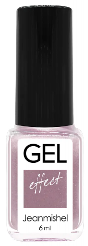 JEANMISHEL mini GEL-эффект лак д/н 6мл. №129 Нежно-сиреневый с перл.(*24)