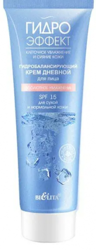 Белита ГидроЭффект  Крем ДЕНЬ Гидробаланс д/лица SPF-15 д/сух.и норм.к.Абсол.увлажн.(50мл).16