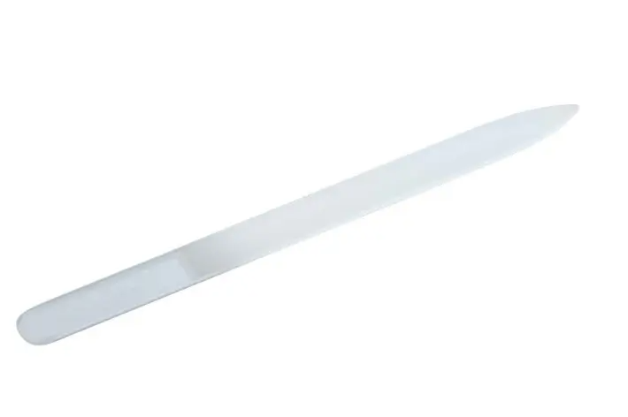 ZINGER Пилка FG-02-14-SILVER стеклян.2-х стор./блистэр/