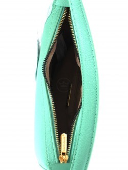 Сумка женская искусственная кожа DJ-СМ 7186-TURQUOISE, 1отд, плечевой ремень, зеленый 263864