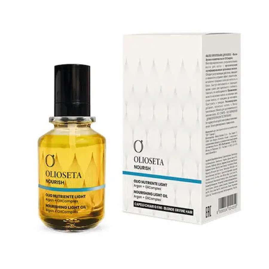 BAREX OLIOSETA Масло питательное для светлых и тонких волос