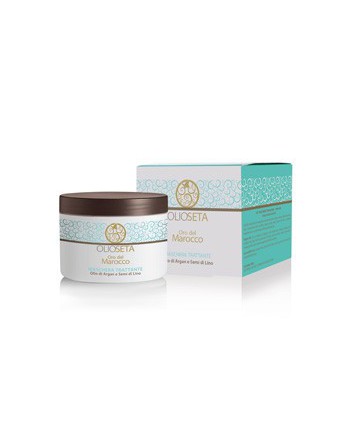 BAREX Маска питательная с маслом арганы и маслом семян льна / OLIOSETA