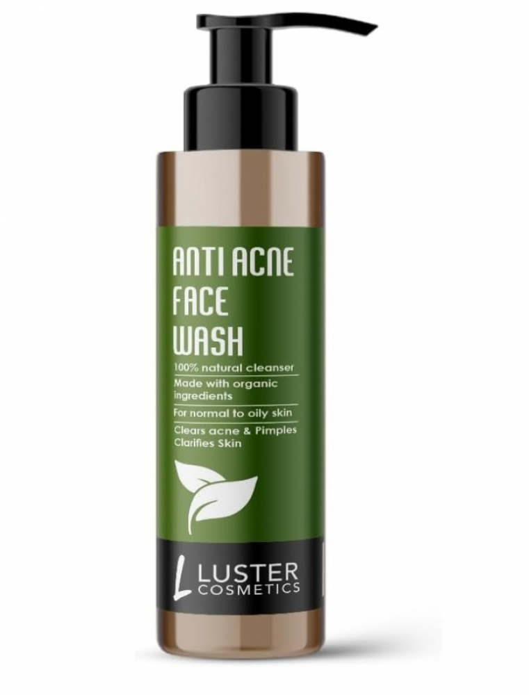 LUSTER Anti Acne Face Wash Гель для умывания против акне 115мл