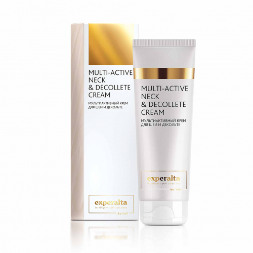 Мультиактивный крем для шеи и декольте - Experalta Aurum