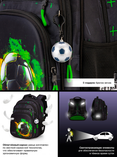Рюкзак SkyName R3-284 + брелок мячик