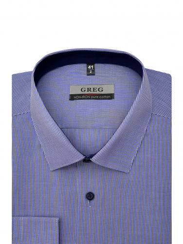 Сорочка мужская длинный рукав GREG 214/231/3735/Z/1