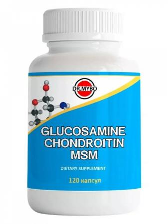 DR. MYBO Glucosamine chondroitin MSM Глюкозамин+Хондроитин+МСМ 120таб