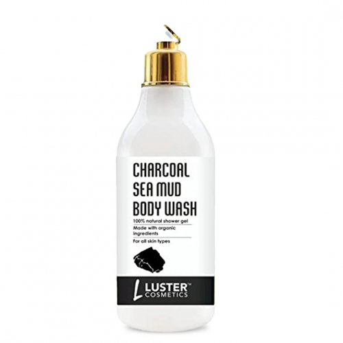 LUSTER Charcoal Sea Mud Body Wash Гель для душа с древесным углём и грязью Мёртвого моря 300мл
