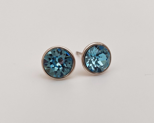 Серьги с кристаллами Swarovski