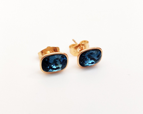 Серьги с кристаллами Swarovski
