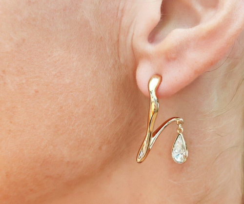 Серьги с кристаллами Swarovski
