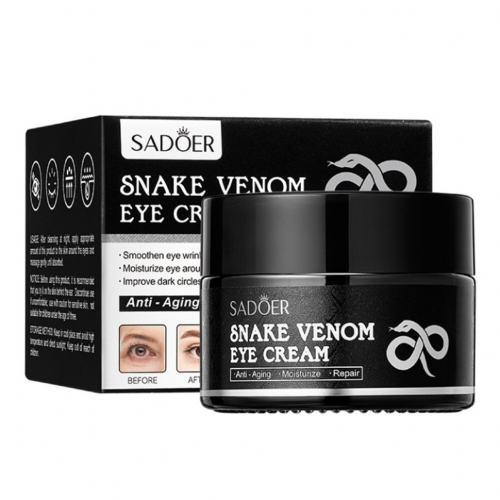 SADOER  Крем для кожи вокруг глаз против морщин со змеиным ядом Snake Peptide Eye Serum 30гр.